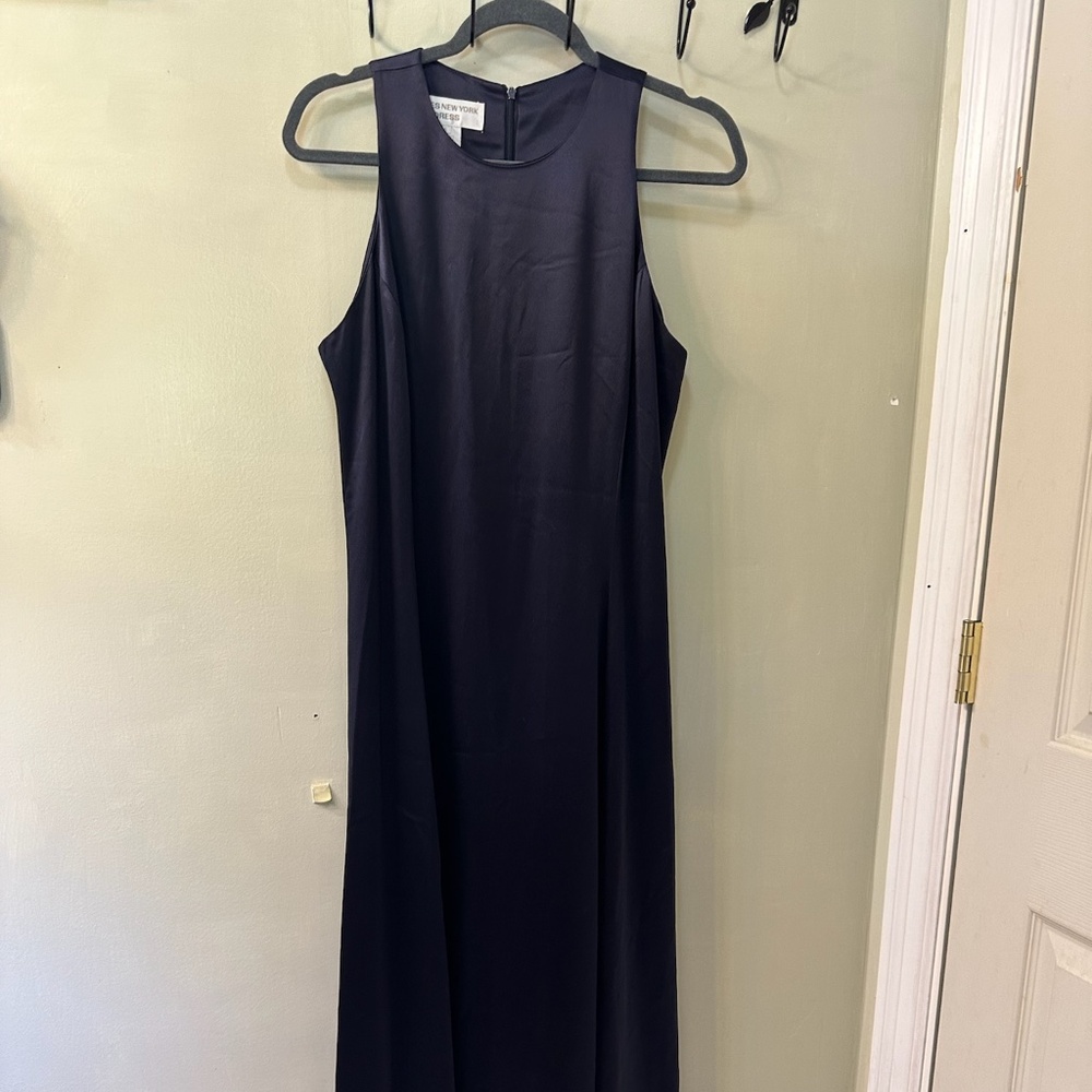 Jones New York Dress Navy  Full length dress